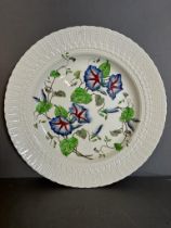 A Royal Cauldon charger with floral decoration, approximately 35cm in diameter