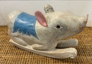 A small rocking pig W41cm