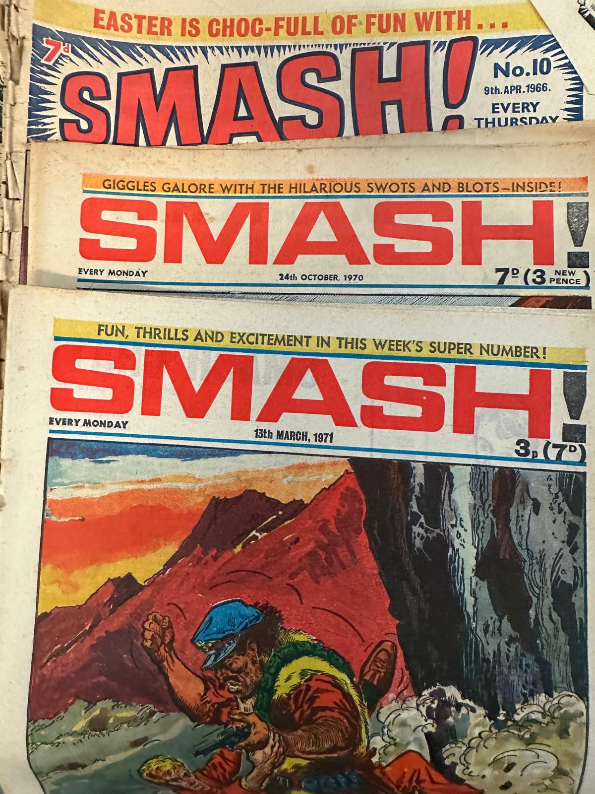 A collection of vintage Smash comics to include issues 1-3 - Image 5 of 5