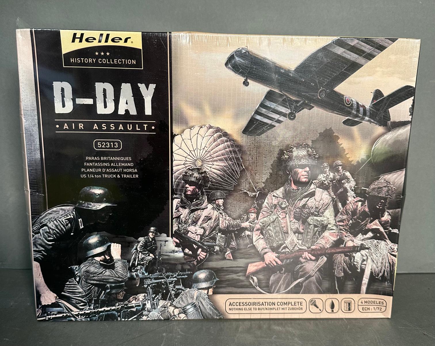 A Heller history collection D-Day Air Assault model kit - Image 3 of 5