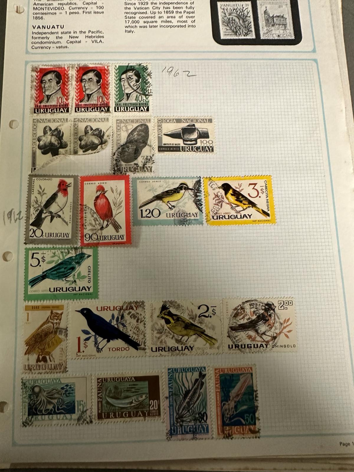 A selection of UK and World stamp sheets and two albums to include the USA, Paraguay and The - Image 2 of 9