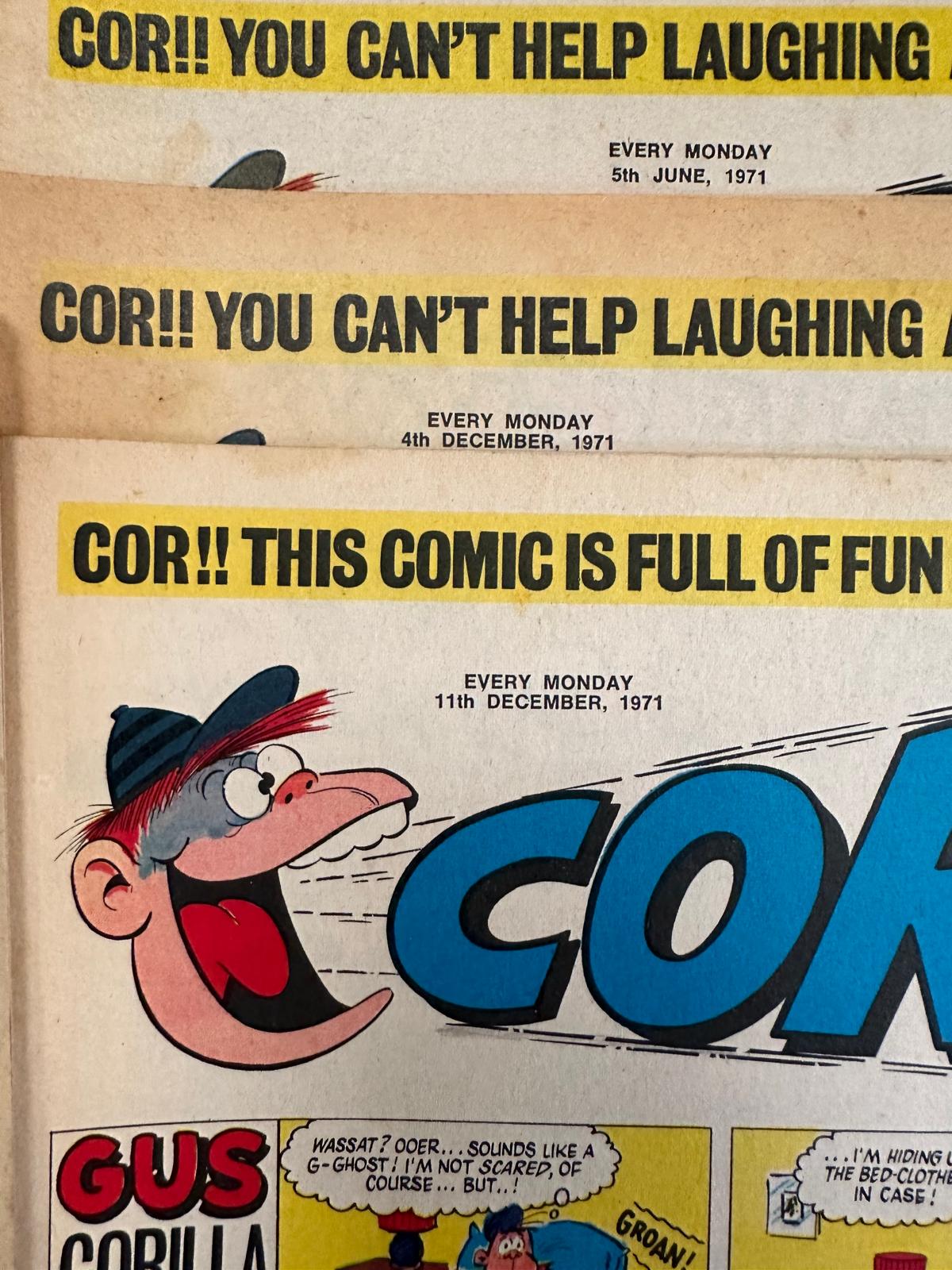 A collection of vintage cor comics including issue No1 - Image 6 of 7