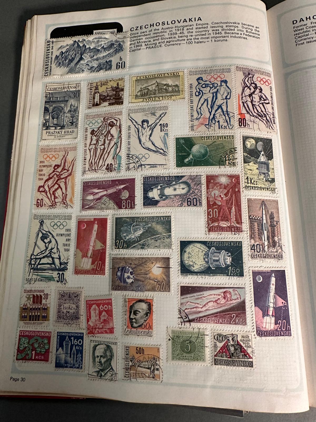 An album of Uk and World stamps to include Germany, China and Russia various ages and denomination - Image 2 of 5