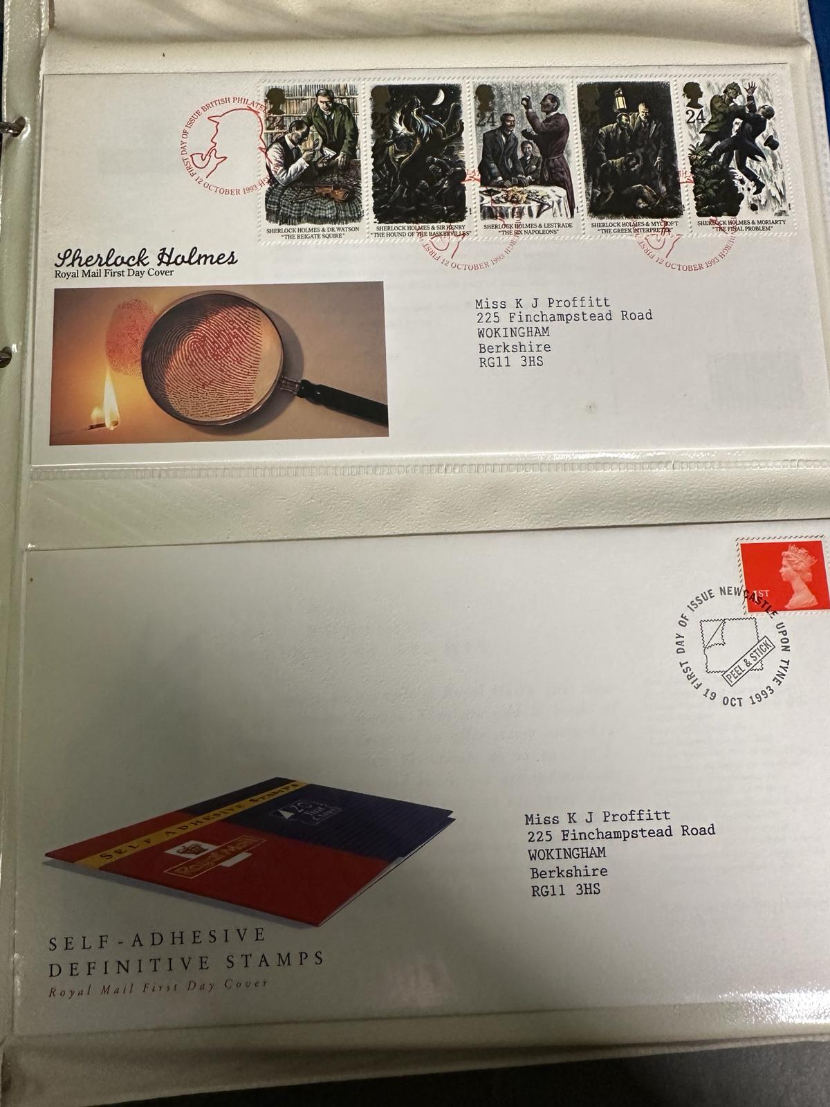 Six albums of UK first day covers various ages and subject matters - Image 4 of 9