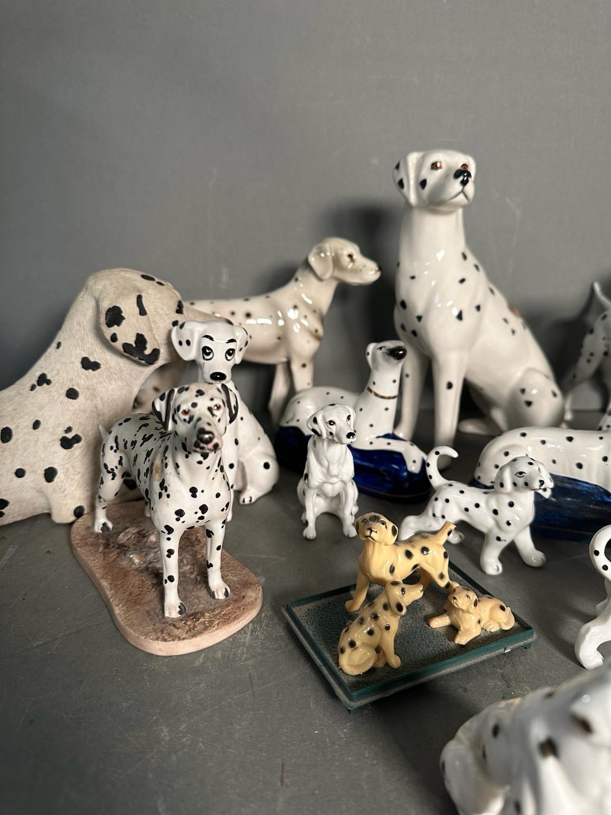 An extensive collection of ornamental dalmatians various makers to include Beswick - Image 3 of 6