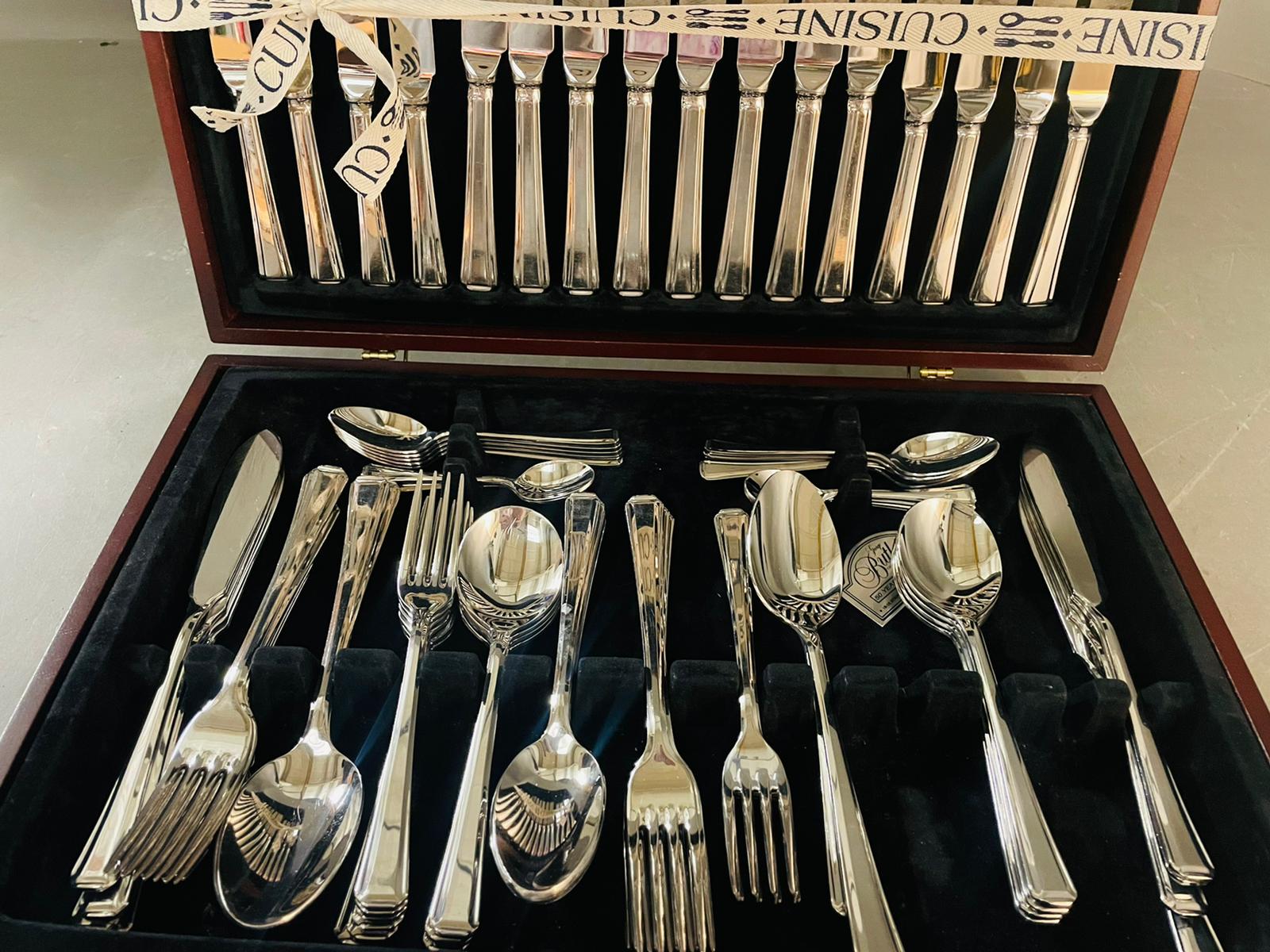 A George Butler eight place cutlery dining set - Image 3 of 10