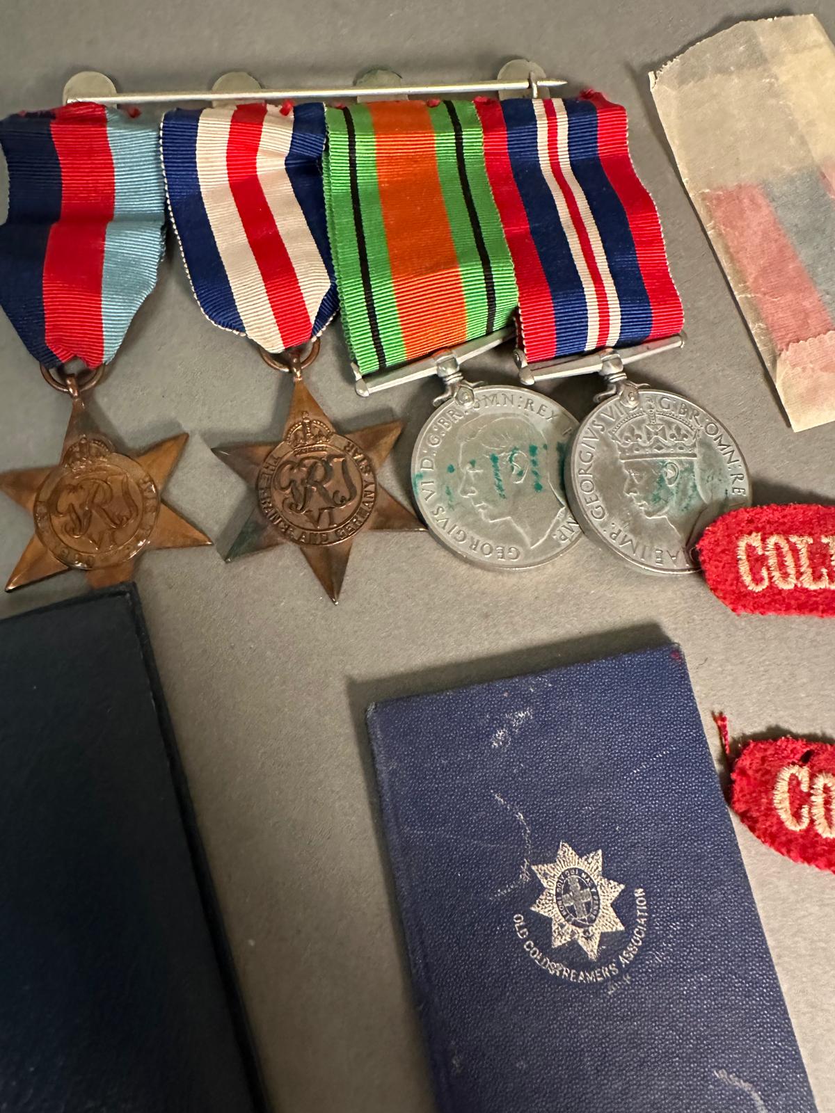 A set of WWII medals 1939-45 Star, The France and Germany Star, The Defence Medal and 1939-45 - Image 2 of 6