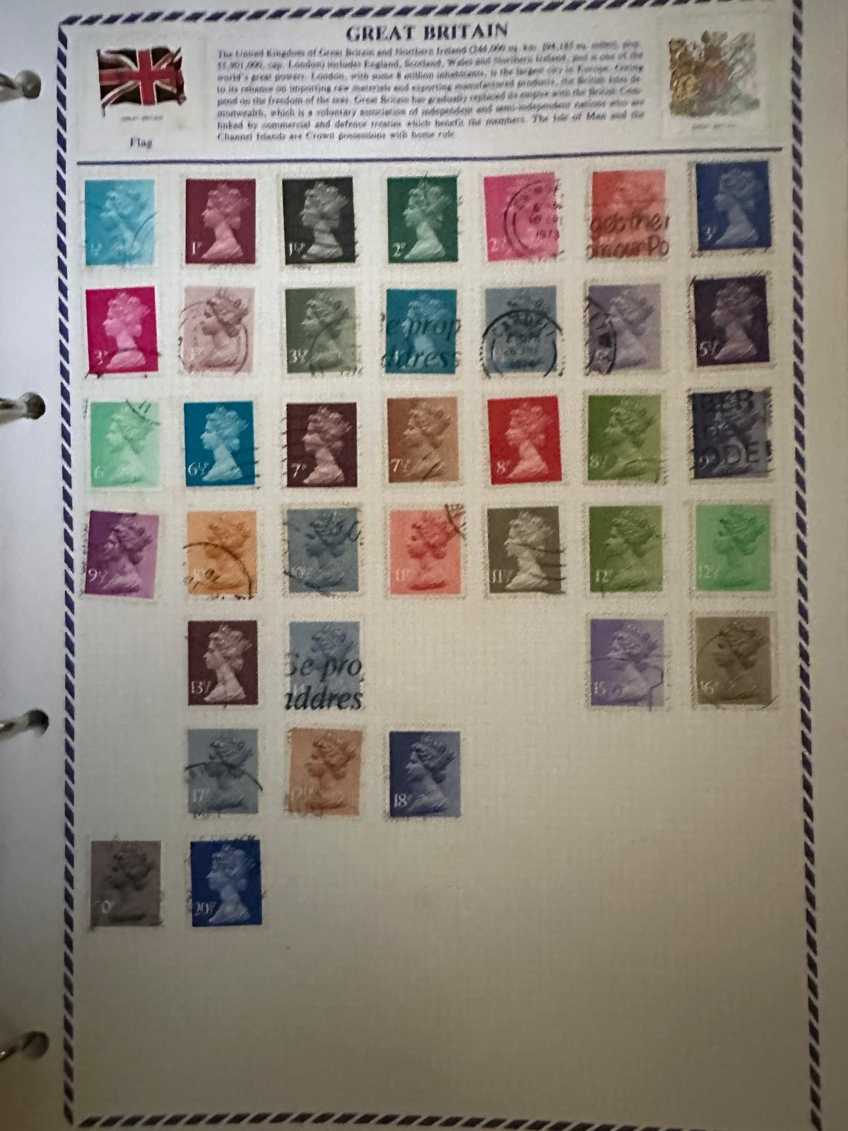 Five albums of World stamps various ages to include China, Denmark and Norway - Image 4 of 6