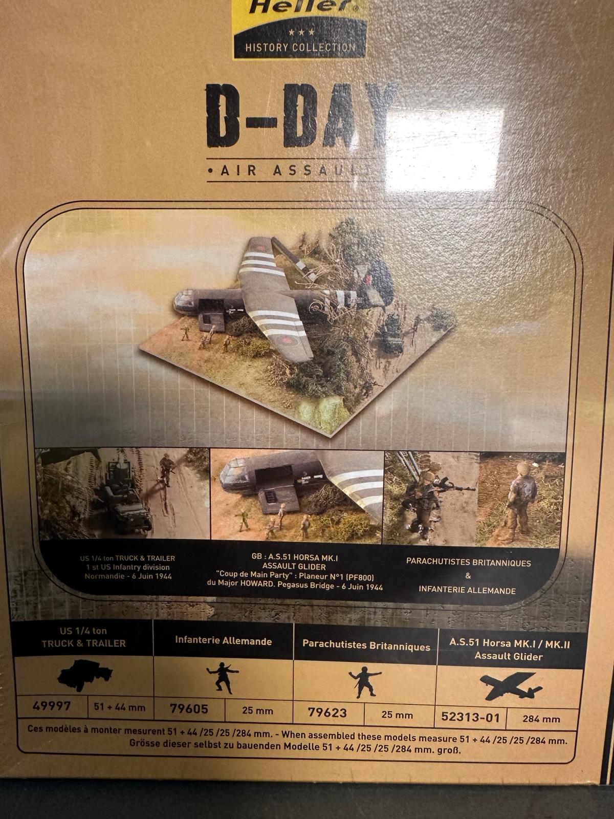 A Heller history collection D-Day Air Assault model kit - Image 2 of 5