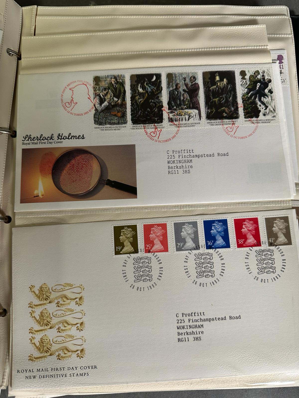 Seven albums of UK first day covers, various ages and subject matters - Image 11 of 12