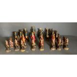 The American Revolutionary War 1775-1783 Chess Set (A Carlton Product)