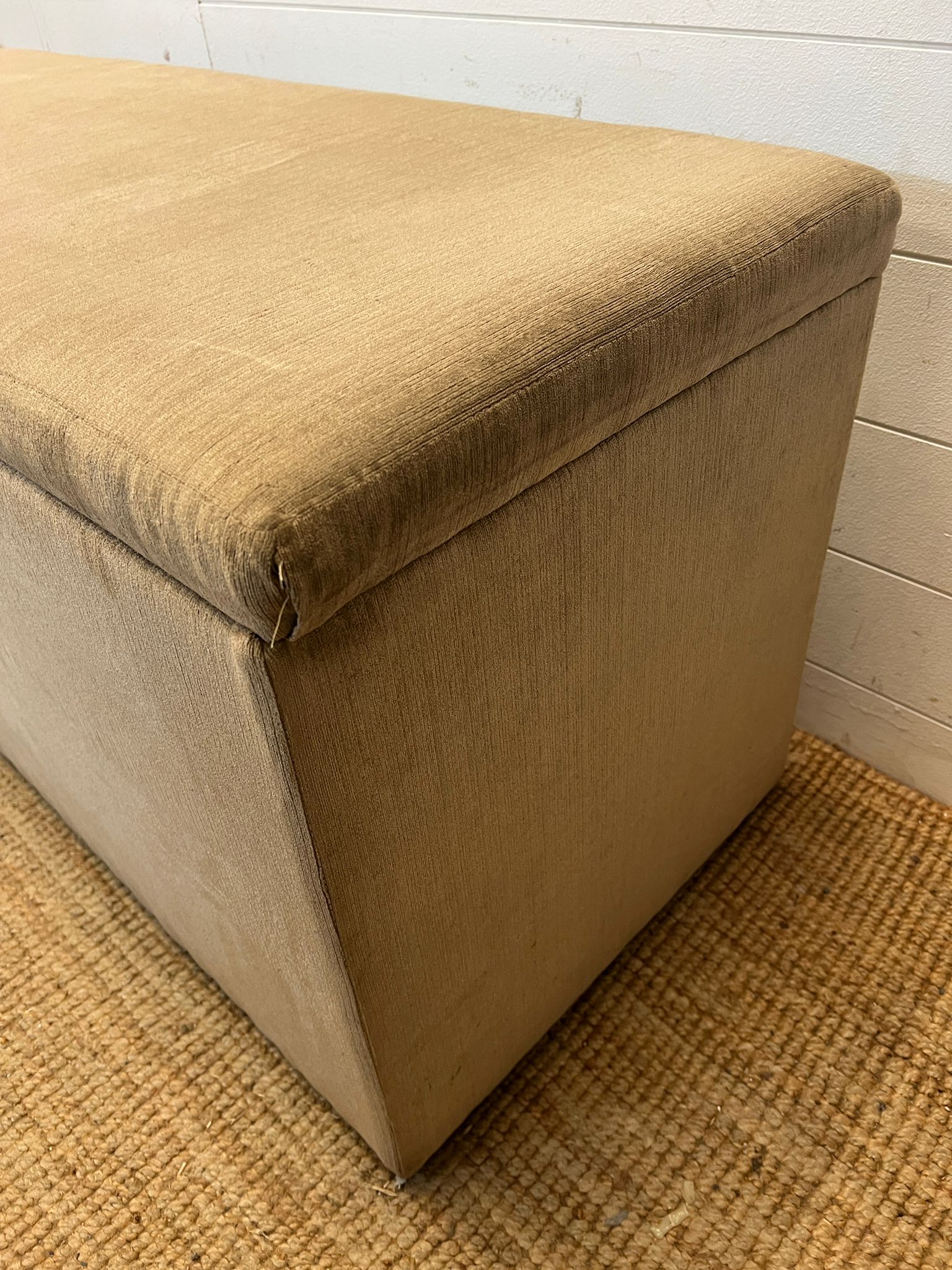 A large upholstered blanket box (H55cm W120cm D50cm) - Image 2 of 3