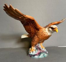 A Beswick figure of a bald eagle, no 1018