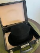 A boxed/cased top hat by Jolliffe size 7 1/8 - 58