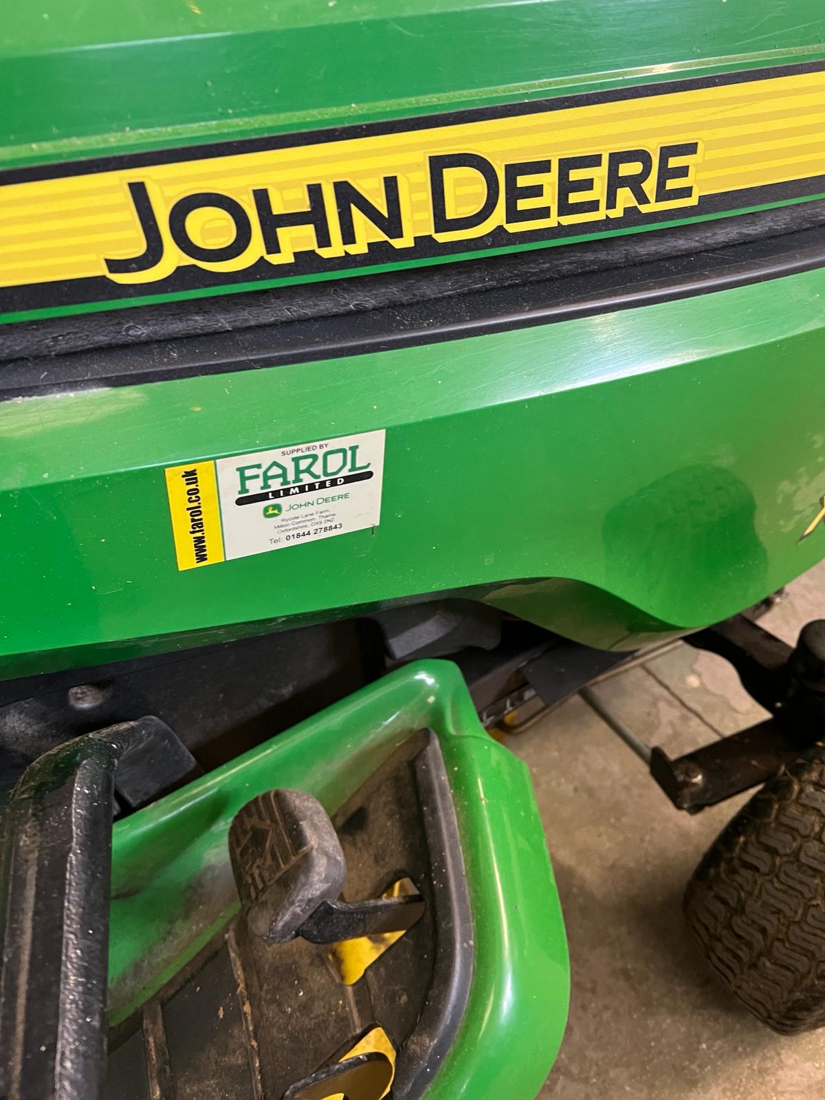 John Deere X350R tractor ride on mower - Image 10 of 14