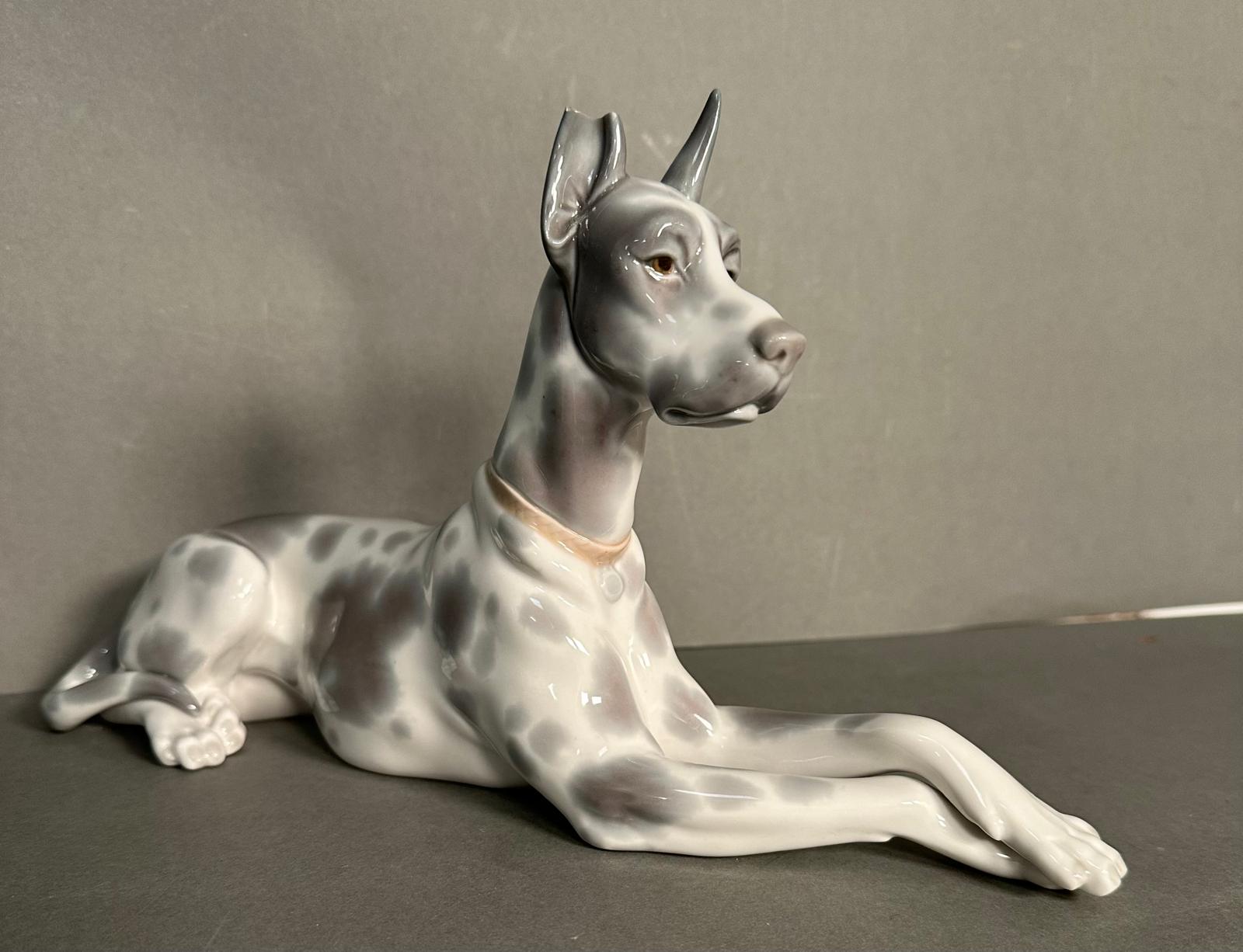 A selection of AF porcelain figures to include Lladro Playful horse no 4597, Fierce pursuit deer and - Image 11 of 11