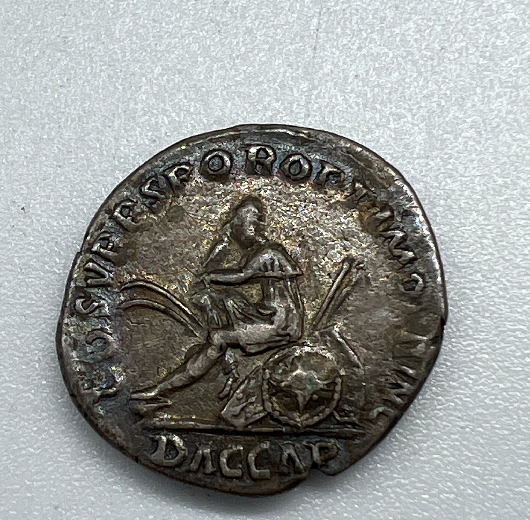Roman Trajan Denarius COS II - Image 3 of 3