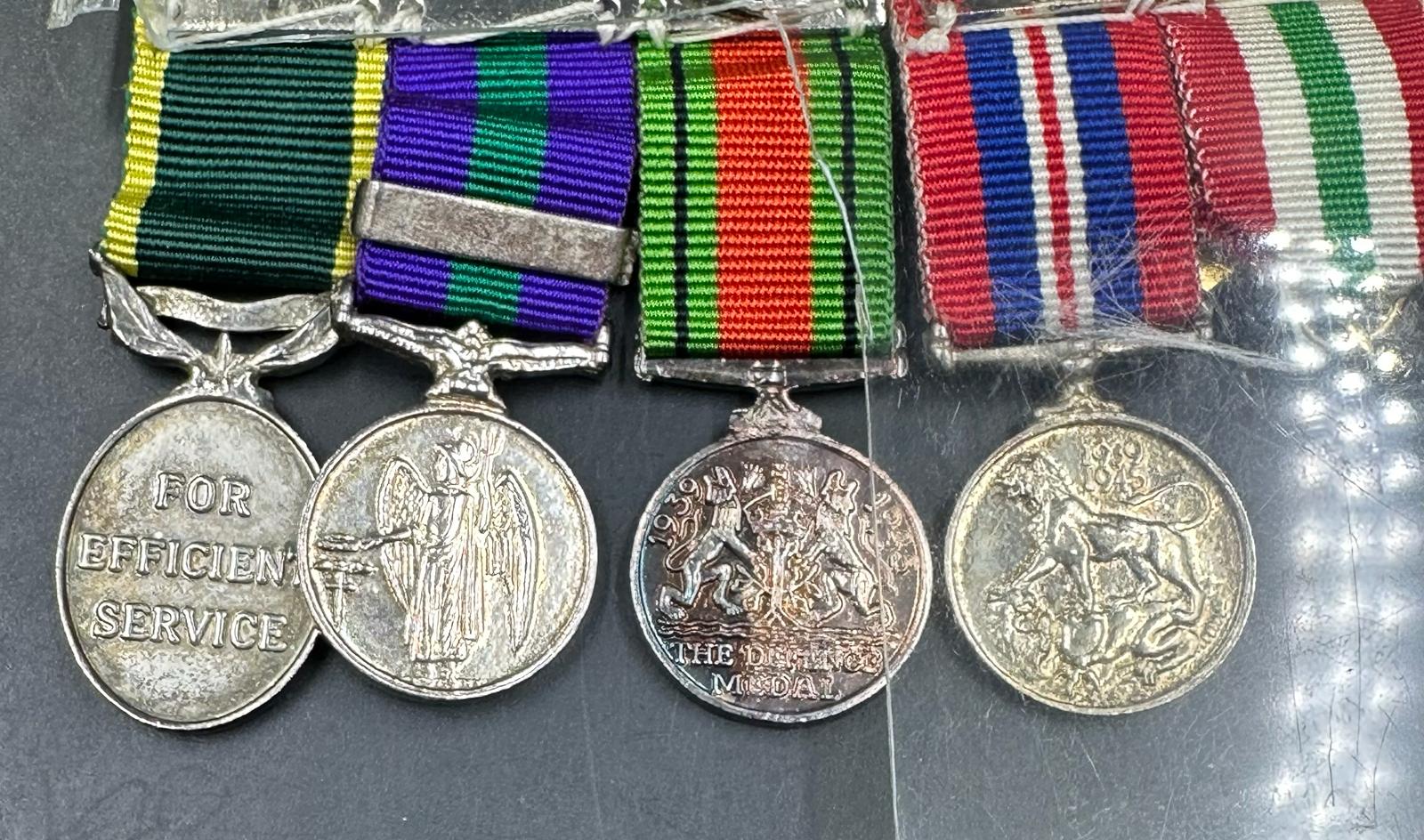 A selection of dress medals to include George VI Efficient Service medal - Image 6 of 6