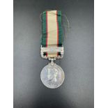 An Indian General Service medal with North West Frontier 1937-39 5932498 Edward George Cockerton