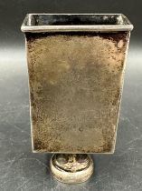 A silver Matchbox case inscribed "Presented To The Officers 5th Lancers by Lieut R.R.Watt" (Total
