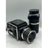 Rolleiflex SL66camera Carl Zeiss Sonnar lens, 1960's medium format