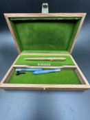 A boxed limited edition R M S Queen Elizabeth Parker fountain pen 2089/5000