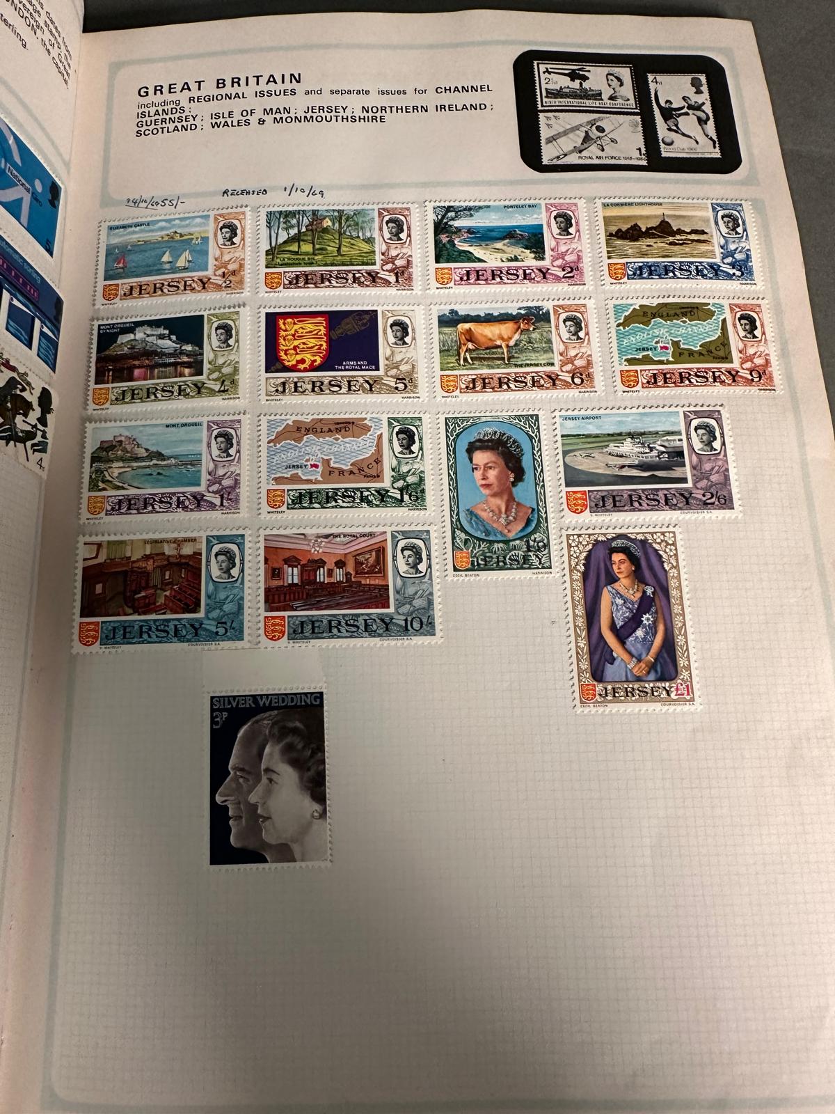 An album of Uk and World stamps to include Germany, China and Russia various ages and denomination - Image 3 of 5