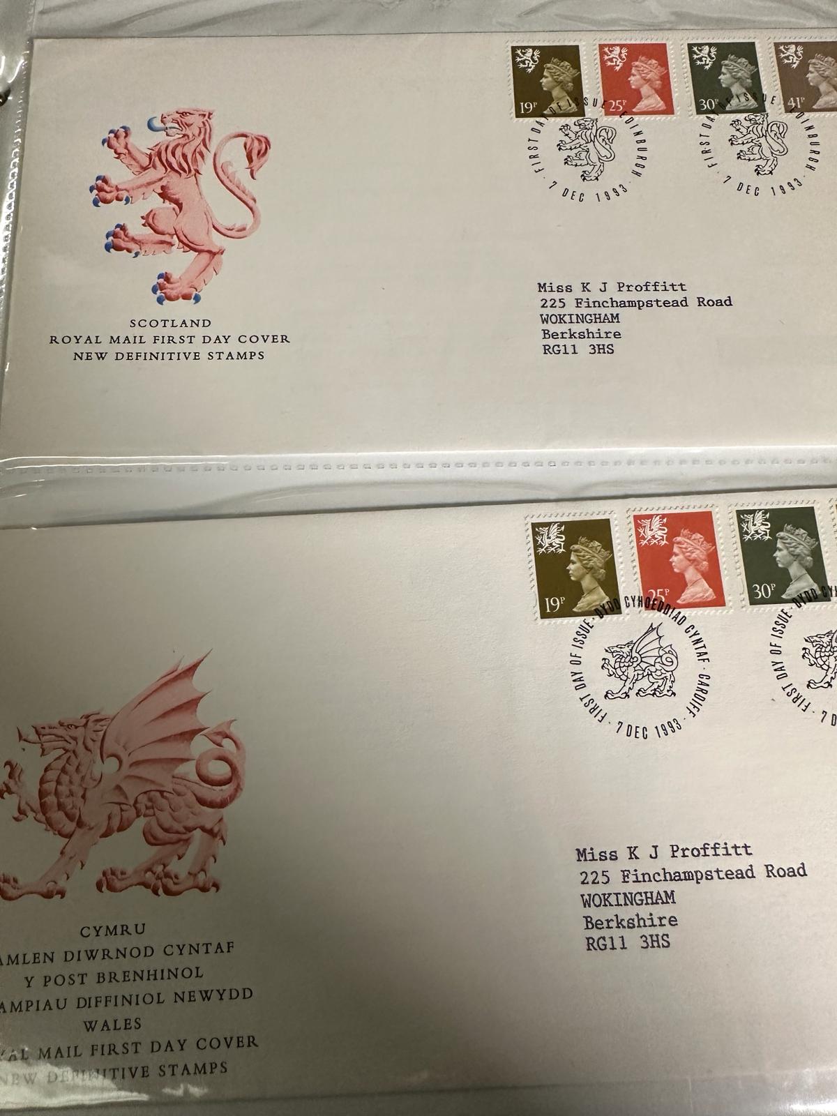 Six albums of UK first day covers various ages and subject matters - Image 5 of 9