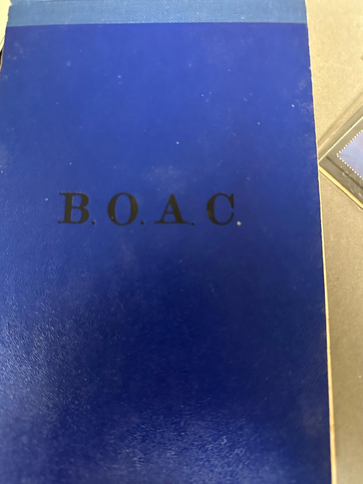 A selection of BOAC memorabilia and ephemera. - Image 6 of 6