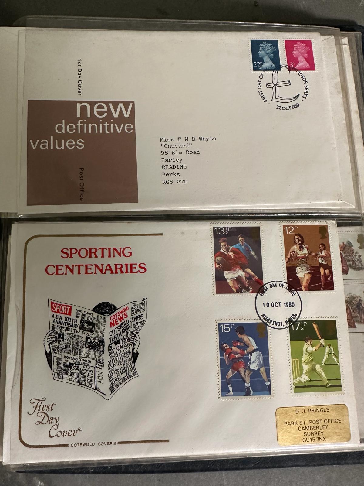 Seven albums of UK first day covers, various ages and subject matters - Image 10 of 12