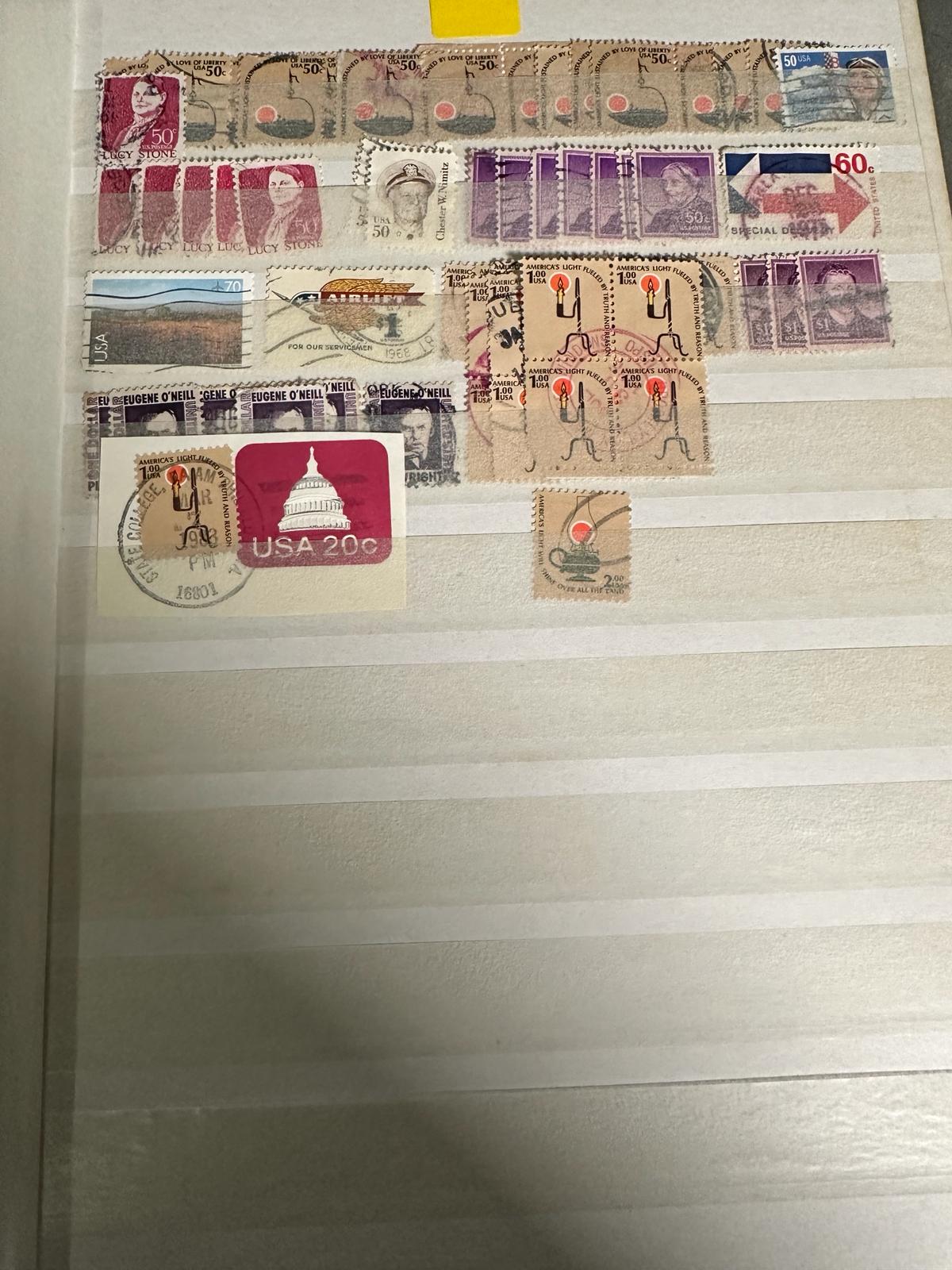 A selection of UK and World stamp sheets and two albums to include the USA, Paraguay and The - Image 7 of 9