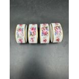 Four Royal Crown Derby napkin rings