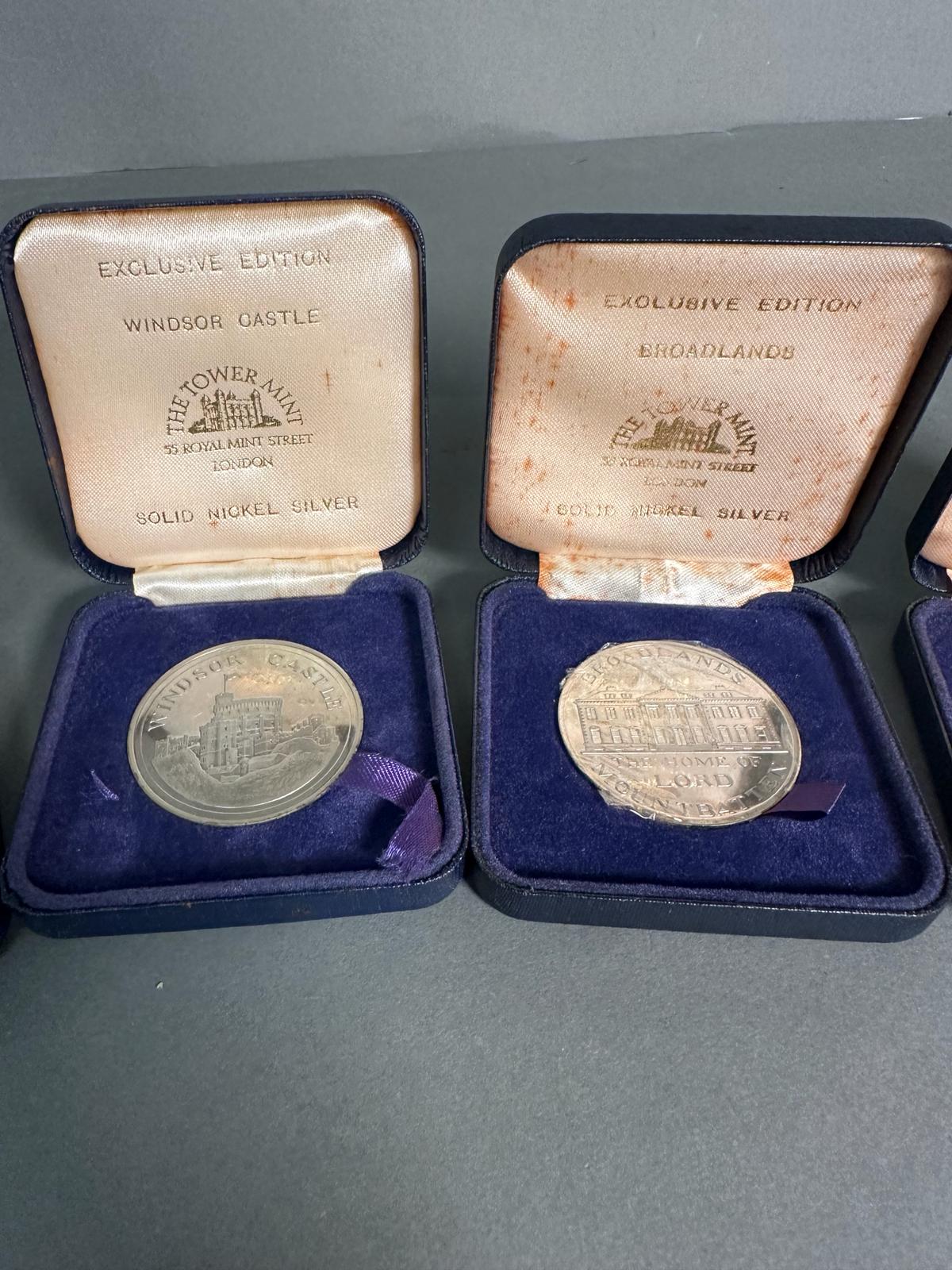 Four commemorative medals to include Broadlands, Windsor Castle and The Marriage of The Prince of - Image 3 of 4