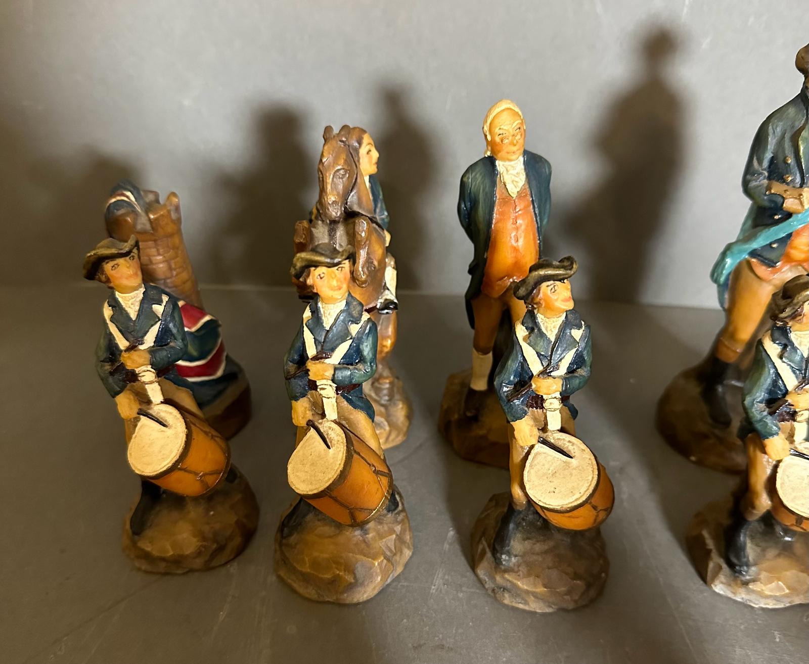 The American Revolutionary War 1775-1783 Chess Set (A Carlton Product) - Image 6 of 6