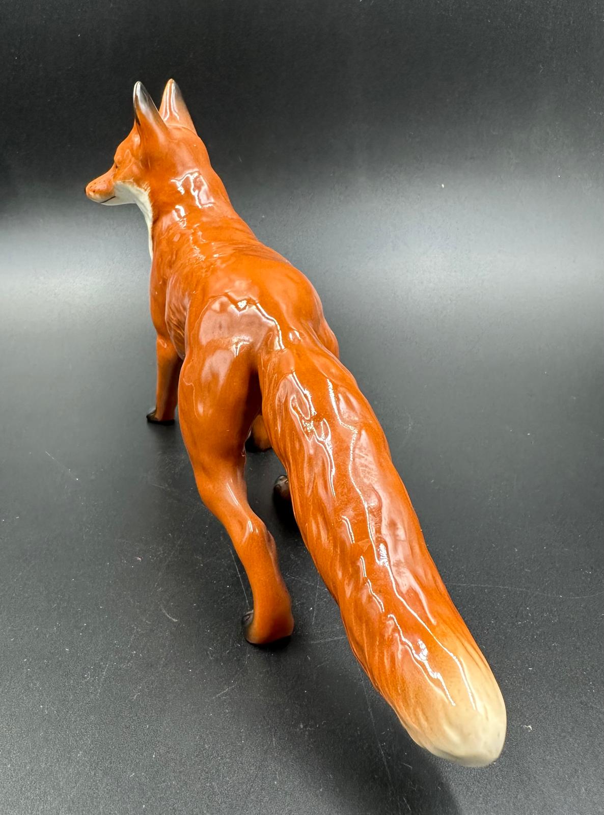 A Beswick figure of a fox - Image 4 of 4
