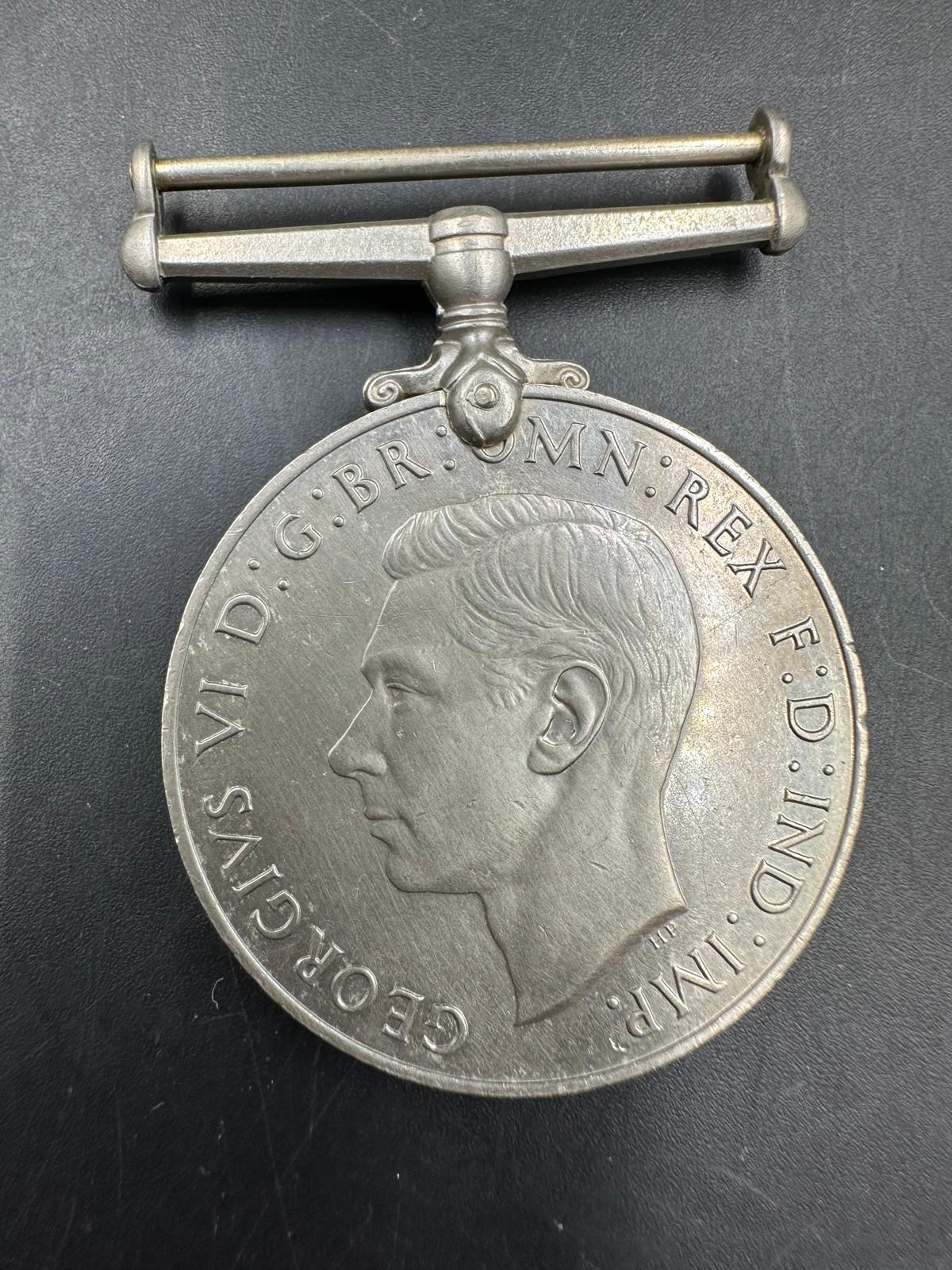 Militaria: WWII Defence Medal, WWI Great War Medal 102418 DVR T G Wilson, RA and a 1914-1918 medal 2 - Image 3 of 4