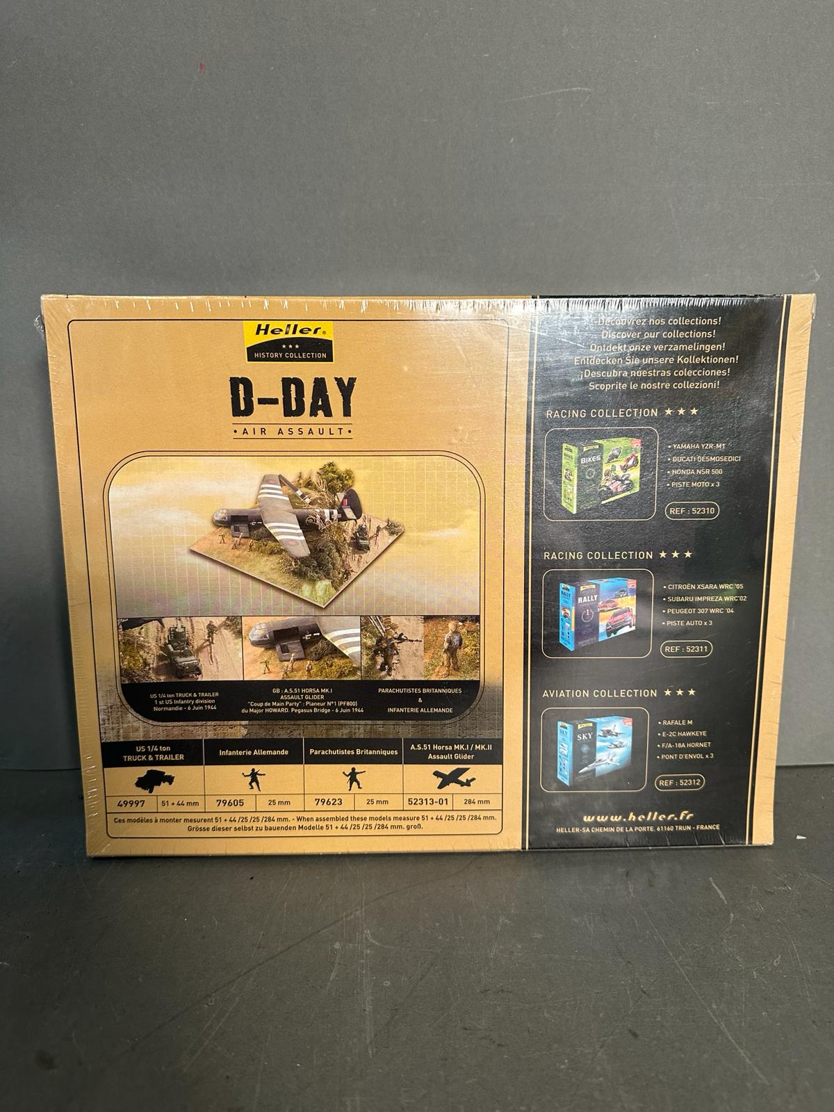 A Heller history collection D-Day Air Assault model kit