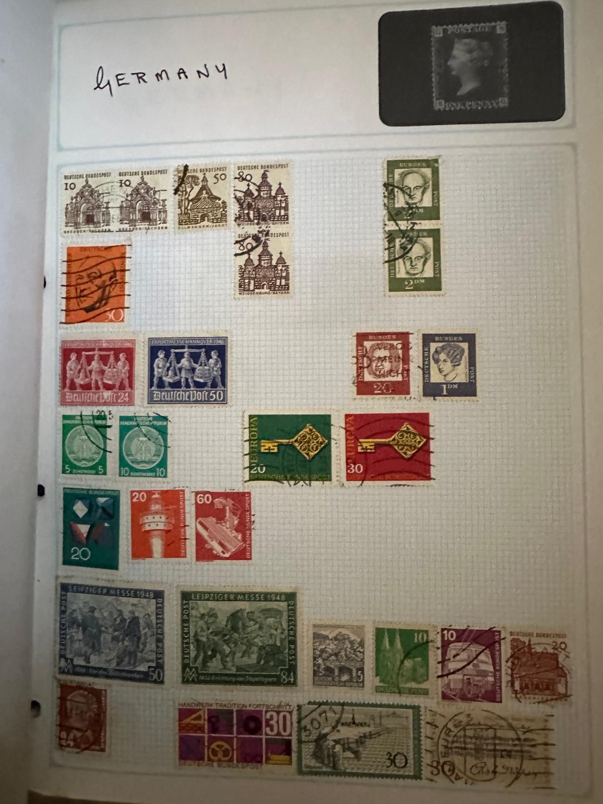 Five albums of World stamps various ages to include China, Denmark and Norway - Image 2 of 6