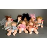 A selection of collectable Beanie kids dolls
