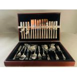 A George Butler eight place cutlery dining set
