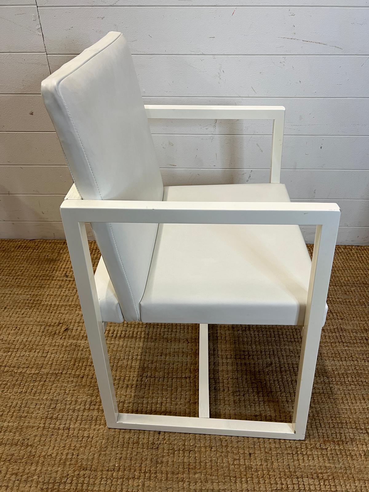 A white open armchair by Casabella - Image 2 of 5