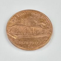 A San Francisco Mint Commemorative Medallion 1871-1937