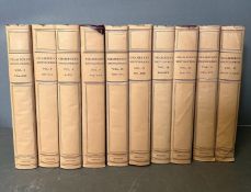 Ten volumes of The Chambers Ercyclopedia volumes six to fifteen
