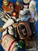 A selection of ceramic miniatures the majority without contents.