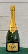 A Bottle of Krug Grande Cuvee Champagne