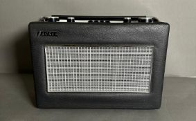 A vintage Sovereign portable radio