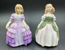 Two boxed Royal Doulton figures, Penny and Rose