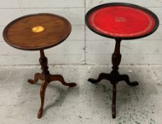 Two wine tables