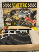 Scalextric, boxed racing track and cars