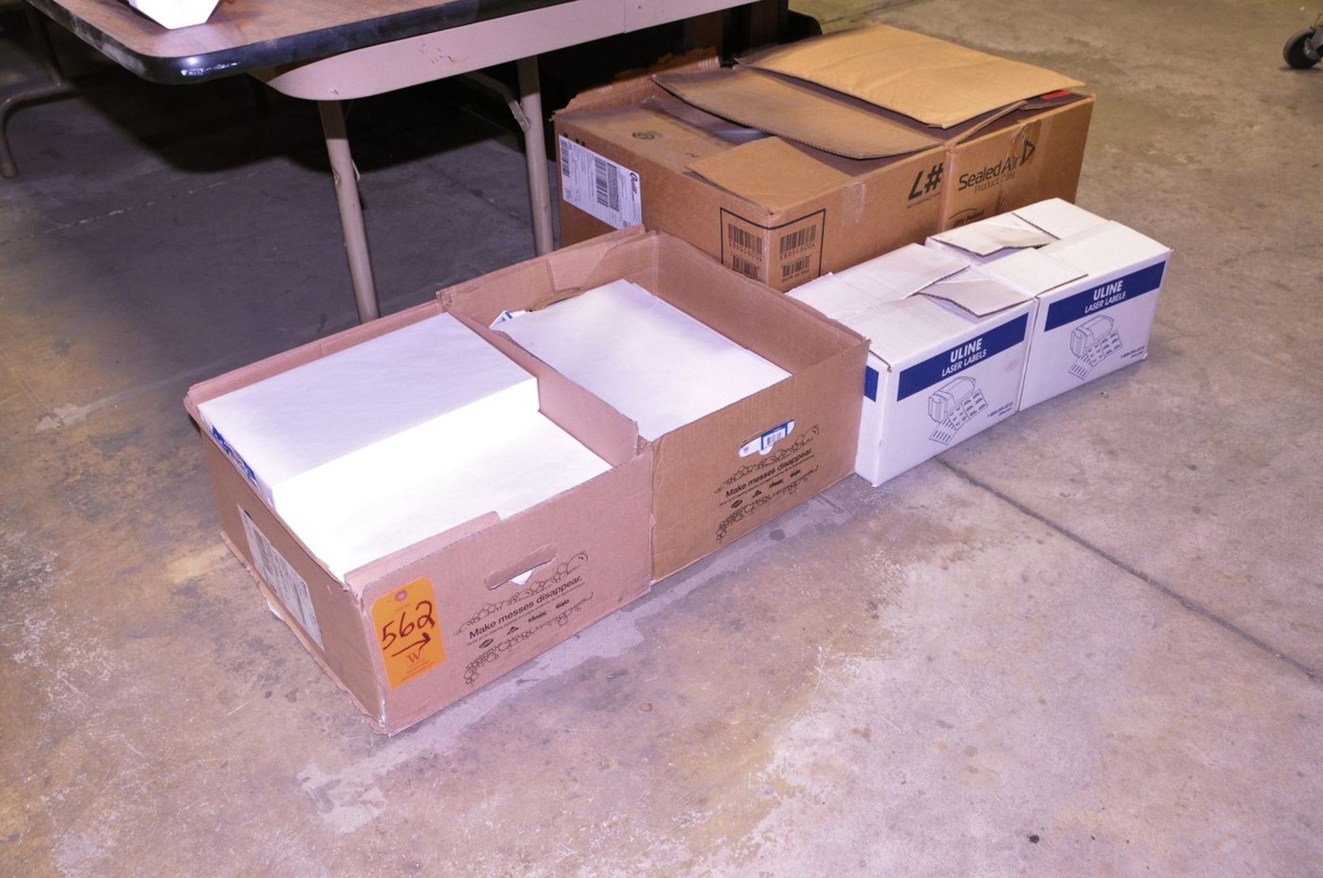 Lot - Padded Mailers, Uline Laser Labels, 8-1/2 in. x 11 in. Copy Paper and 11 in. x 17 in. Copy - Image 3 of 3